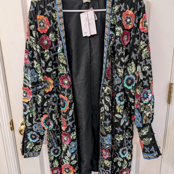 ASOS floral sequin dress jacket - Picture 3 of 5
